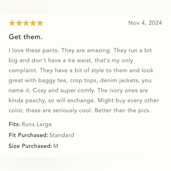 NWT Size S - Daily Practice by Anthropologie Barrel Sweatpants (Color Black) - Picture 11 of 16